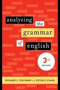 Analyzing the Grammar of English_cover