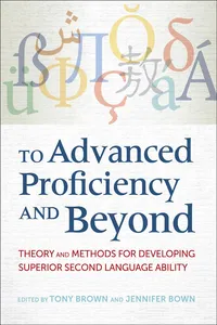 To Advanced Proficiency and Beyond_cover