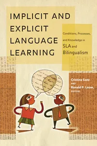 Implicit and Explicit Language Learning_cover