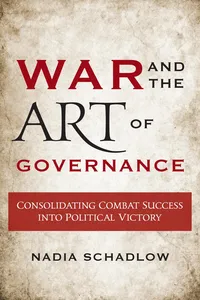 War and the Art of Governance_cover