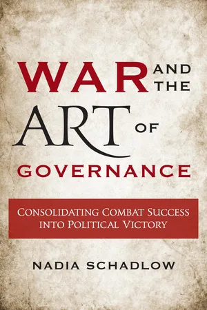 War and the Art of Governance