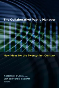 The Collaborative Public Manager_cover
