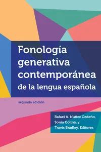 Fonología generativa contemporánea de la lengua española_cover