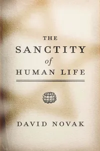 The Sanctity of Human Life_cover