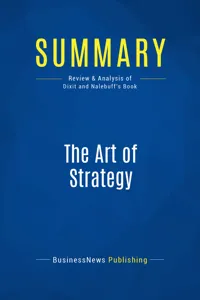 Summary: The Art of Strategy_cover