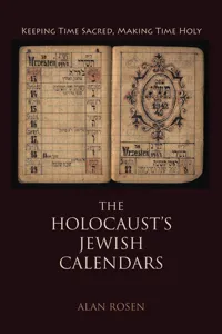 The Holocaust's Jewish Calendars_cover