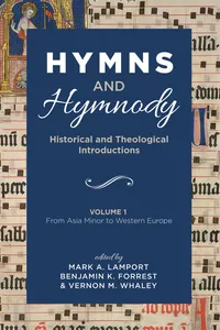 Hymns and Hymnody: Historical and Theological Introductions, Volume 1_cover