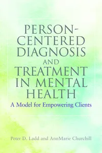 Person-Centered Diagnosis and Treatment in Mental Health_cover