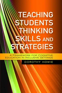 Teaching Students Thinking Skills and Strategies_cover