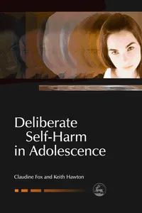 Deliberate Self-Harm in Adolescence_cover
