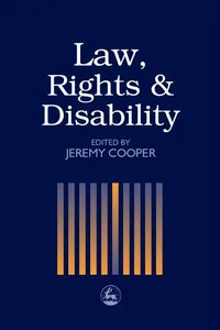 Law, Rights and Disability_cover