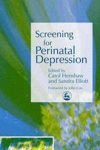 Screening for Perinatal Depression_cover