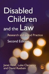 Disabled Children and the Law_cover