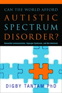 Can the World Afford Autistic Spectrum Disorder?_cover