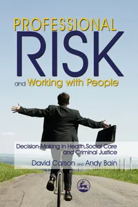 Professional Risk and Working with People_cover