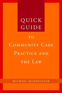 Quick Guide to Community Care Practice and the Law_cover