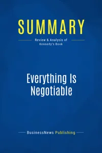 Summary: Everything Is Negotiable_cover