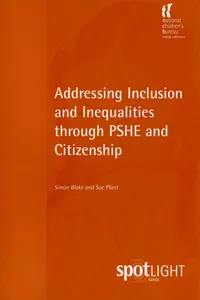Addressing Inclusion and Inequalities through PSHE and Citizenship_cover