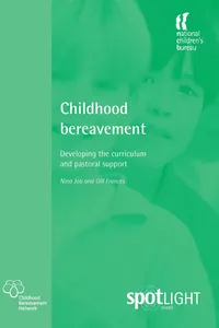 Childhood Bereavement_cover