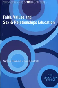 Faith, Values and Sex & Relationships Education_cover