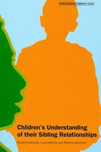 Children's Understanding of their Sibling Relationships_cover