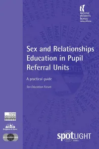 Sex and Relationships Education in Pupil Referral Units_cover