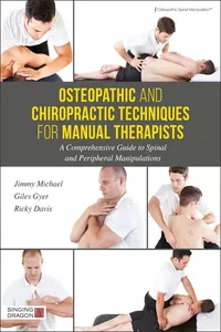 Osteopathic and Chiropractic Techniques for Manual Therapists_cover