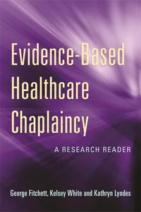 Evidence-Based Healthcare Chaplaincy_cover