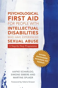 Psychological First Aid for People with Intellectual Disabilities Who Have Experienced Sexual Abuse_cover