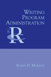 Writing Program Administration_cover