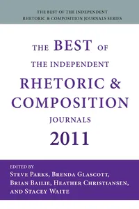 Best of the Independent Rhetoric and Composition Journals 2011, The_cover