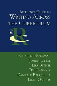 Reference Guide to Writing Across the Curriculum_cover