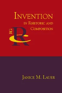 Invention in Rhetoric and Composition_cover