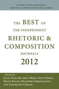 Best of the Independent Journals in Rhetoric and Composition 2012, The_cover