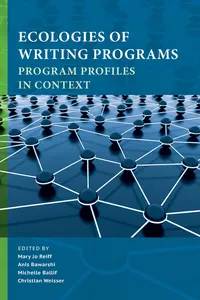 Ecologies of Writing Programs_cover