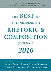 Best of the Independent Rhetoric and Composition Journals 2010, The_cover