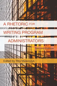 Rhetoric for Writing Program Administrators 2e, A_cover