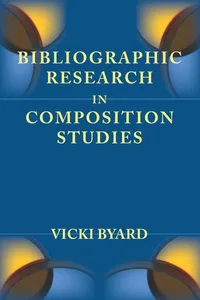 Bibliographic Research in Composition Studies_cover