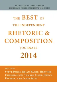 Best of the Independent Journals in Rhetoric and Composition 2014_cover