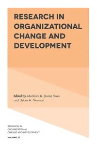 Research in Organizational Change and Development_cover