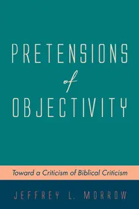 Pretensions of Objectivity_cover