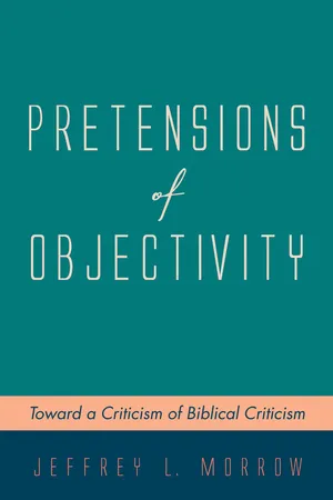 Pretensions of Objectivity