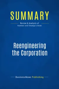 Summary: Reengineering the Corporation_cover