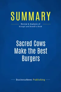 Summary: Sacred Cows Make the Best Burgers_cover