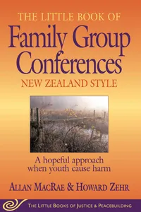 Little Book of Family Group Conferences New Zealand Style_cover