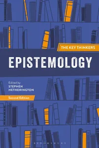 Epistemology: The Key Thinkers_cover