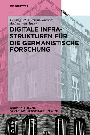 Digitale Infrastrukturen für die germanistische Forschung