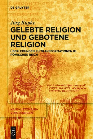 Religiöse Transformationen im Römischen Reich