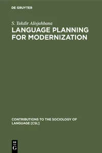 Language Planning for Modernization_cover