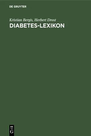 Diabetes-Lexikon